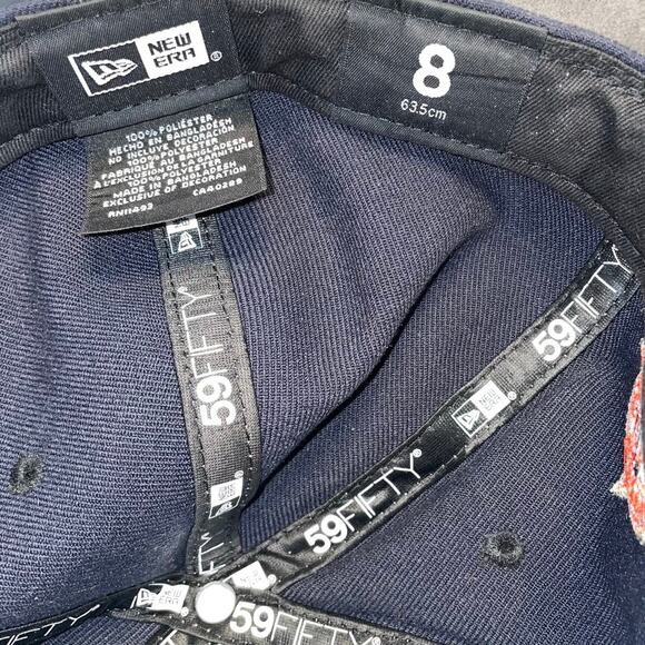 Houston Astros Baseball Hat Cap Mens Sz 8 MLB Astrodome 1986 New Era Cooperstown - Picture 13 of 14